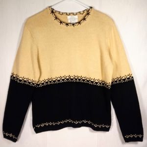 M Christopher & Banks Color Block Sweater